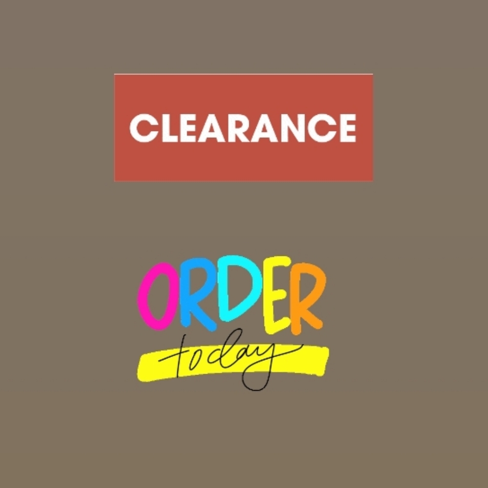 Clearance!! Order today!